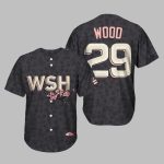 Nationals Cherry Blossom Baseball Jersey 2025 WSU