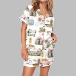 Watercolor Charleston Pajama Set