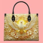 Wings Of Serenity Leather Bag