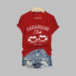 Women's Canadiano Club 2025 Printed Short-Sleeved T-Shirt