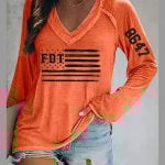 Women's Casual Fdt 8647 Printed T-Shirt