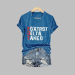 Women's Foxtrot Delta Tango Print T-Shirt