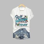 Women's Gulf Of Mexico Forever Mexico Print T-Shirt