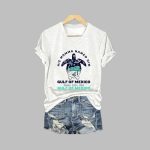 Women's His Momma Named Him Gulf of Mexico Print V-Neck T-Shirt