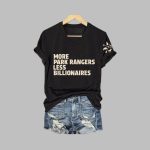 Women's National Park More Park Rangers Less Billionaires Print V-Neck T-Shirt