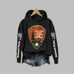 Women's National Parks Hot Spots Print Hoodie