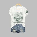 Women's Protect Our National Parks Printed T-Shirt
