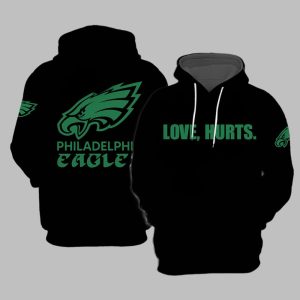 Love Hurts Eagles Hoodie 0
