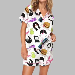 Burger Cartoon Pajama Set 1