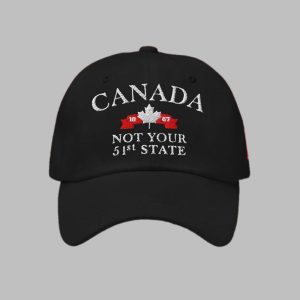 Unisex Canada Not Your 51st State Print Baseball Cap 0