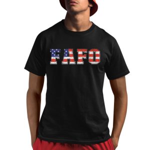 FAFO USA Flag Shirt 1 1