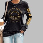 Women's Gulf Of Mexico Print Sweatshirt