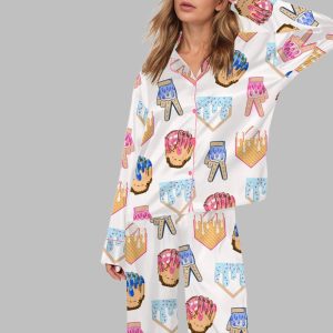 Ice Cream Baseball Pajama Set 2