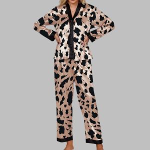 Irregular Graphic Pajama Set