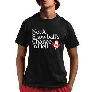 Not A Snowball's Chance In Hell Canada Shirt 1 1