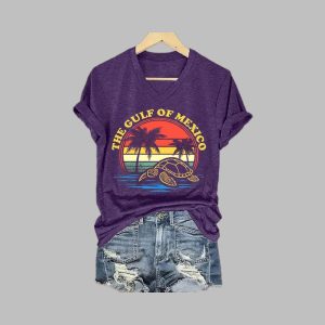 Women's The Gulf of Mexico Print T-Shirt