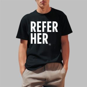 Michele Lopez Wearing Refer Her Hoodie 0 1