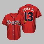 Braves Ronald Acuña Jr #13 Jersey