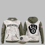 2025 Brewers Armed Forces Day Hoodie