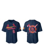 2025 Cardinals Firefighter Appreciation Night Jersey