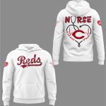 2025 Cincinnati Reds NURSES NIGHT Hoodie