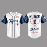 2025 Detroit Tigers Nurses Appreciation Night Jersey Combo