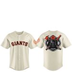 2025 Giants x Firefighter Appreciation Night Jersey