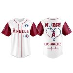 2025 LA Angels Nurses Appreciation Night Jersey Combo