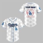 2025 LA Dodgers TEACHER NIGHT Baseball Jersey Combo