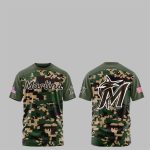 2025 Marlins Military Appreciation Shirt