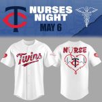 2025 Minnesota Twins Nurses Night Baseball Jersey