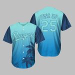 2025 Rangers Margaritaville Night Jersey Giveaway