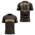 2025 SD Padres Firefighter Appreciation Night Shirt