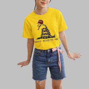 Maga Snake Dont Read To Me Shirt 1