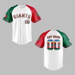 2025 SF Giants Mexican Heritage Night Jersey 1 1