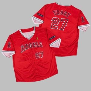 Angels Mike Trout Youth Jersey Giveaway 2025 1