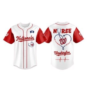2025 Washington Nationals Nurses Appreciation Night Jersey Combo