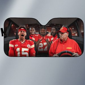 Players Coach Kansas City Football Sun Shade