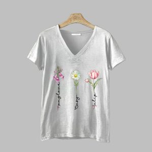 Women's FDT Flowers Print Shirt