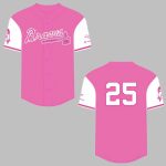 Braves Breast Cancer Awareness Day Jersey 2025 Giveaway