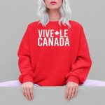 Brittlestar Wearing Vive Le Canada Sweatshirt