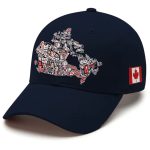 Canada In Our Native Country Print Baseball Cap