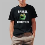 Ceddanne Rafaela Wearing Barrel Monsters Shirt