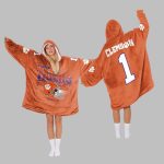 Clemson Football Unisex Blanket Hoodie