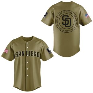 2025 SD Padres x Military Appreciation Night Jersey
