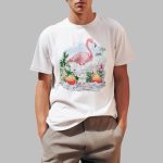 Dan Greenberg Wearing Flamingo Shirt