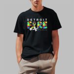 Detroit Fire Autism Awareness Shirt