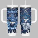 Duke Out To Win Today Let Go Blue Devils Tumbler