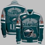 Eagles Super Bowl LIX Champions 02.09.2025 Varsity Jacket
