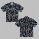 Evan Williams Bourbon Whiskey Hawaiian Shirt